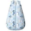 Yoofoss Baby Sleep Sack 0-6 Months, TOG 2.5 Baby Wearable Blanket with 2-Way Zipper, 100% Organic Cotton Fabric Winter Newborn Sleeping Sack, Warm Soft Comfy (Small)