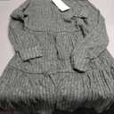 CARCOS Plus Size Dresses for Curvy Women Crew/Vneck Long Sleeve Dresses Ladies Knee Long Fall Winter Dress with Pocket, Small