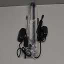 15 Inch LED Aquarium Light, 8W Fish Tank Light Underwater Light Submersible Crystal Glass Lights, 9.2ft/2.8m Long Wire Length, White