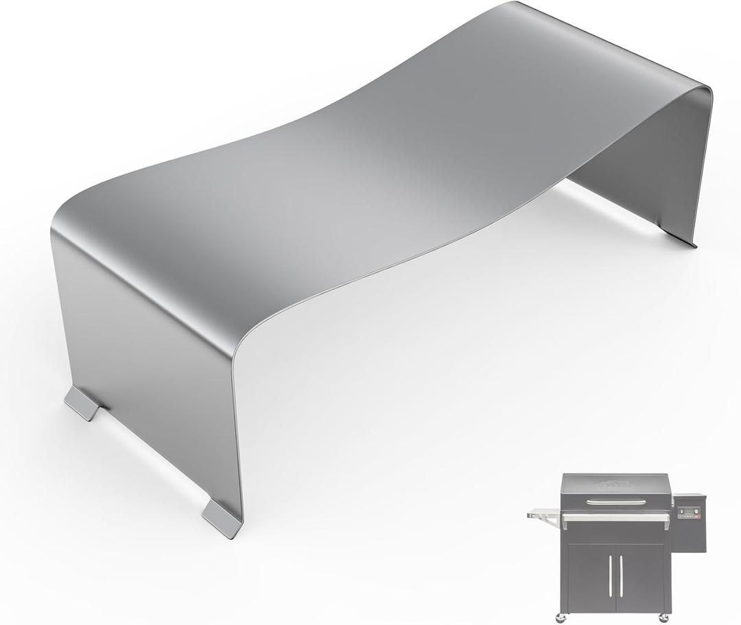 SafBbcue Heat Baffle Diffuser Replacement for Traeger Silverton 810 Pellet Grill Parts, Replace for Traeger Silverton 620 Pellet Grill Heat Baffle Diffuser Parts, Heavy Duty Steel, KIT0527