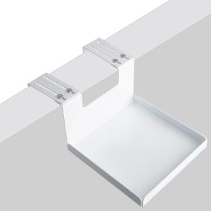 Small Office Cubicle Shelf Hanging Storage Organizer Adjustable Hooks Cubicle Wall Corner Shelves Accessories for Work Decor
