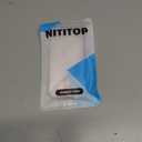 NITITOP Compatible with iPhone 16 Case Clear Cute Durable Bowknot Ribbon Pattern for Girls Women Transparent Soft TPU Full Camera Lens Shockproof Protective Phone Cover - Pink2