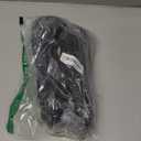 LeIsfIt Womens Slippers Wide Diabetic Shoes Adjustable Arthritis Edema House Shoes Indoor Outdoor Slippers (Black)