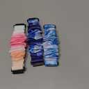 Scrunchie Bands Compatible with Gizmo Watch 3 2 1/ Gabb Watch 3 2 1 and SyncUP Kids Watch, Solo Loop 20mm Cute Stretchy Gizmo Watch Band for Kids Boys Girls (Colorful+PinkBlue+StarryBlue)