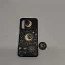for Moto G Stylus 5G 2022 Case - Sun Moon Women Girls Cute Phone Cover Pretty Space Aesthetic Sun and Moon Stars Design with Camera Cover and Ring Stand Funda for Moto G Stylus 5G Case