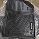 Floor Mats & Cargo Liner for Toyota Sienna 2025 2024 2023 2022 2021(Only for 8 Seat),All-Weather Custom Interior Car Mats fit for Toyota 2021-2024 2025 Sienna AccessoriesBlack