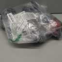 Hedoc 2 Pack Fake Owl Decoys to Scare Birds Away, Rotating Head Bird Deterrents, Nature Enemy Scarecrow Plastic Statues, Pest Repellent for Gardens and Patios (10+11 Inch)