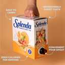 SPLENDA Premium Sweet Tea On Tap, 1 Gallon Bag In Box Ready to Drink Liquid, White Peach Green Tea, 128 Fl Oz BB 2/20/26