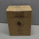 PuffHide Indoor Purifier Fan, Portable Smoke Fan with Adjustable Angle & Washable Filter, Compact Exhaust Fan for Indoor Use, BBQ & Hot Pot (Black-Gold)