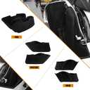 Motorcycle Fitted Saddlebag Lining Compartment Liners Fit for Harley Touring CVO Street Glide FLHX Road Glide FLTRX ST FLTRXSTSE FLTRXSE 2024 2025
