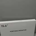 QiMeng 15.6-inch Portable Laptop Monitor, FHD 1920 * 1080 Resolution, Equipped with USB Type-C and HDMI interfaces, Supports HDR, with Smart Cover, Built-in Speakers (Style, 15.6)