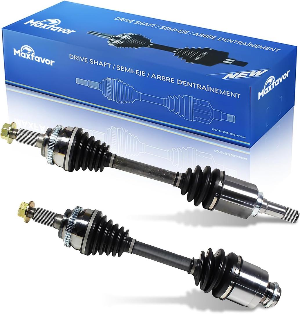 Maxfavor CV Axle Front Pair FWD Fit for 2007-2014 Ford Edge CV Axles Shaft