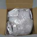 Wenqik 100 Pcs Light Pink Inspirational Mini Compact Mirrors for Purse Women Small Gifts Bulk, Round Makeup Folding Hand Mirrors, Client Guest Gift, Women History Month Party Favor for Bridal Wedding