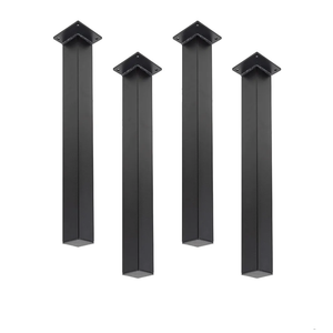 PIPE DECOR Metal Table Legs - Table Legs 28 Inch Table Legs,