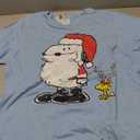 Holiday Snoopy Woodstock Antlers Santa Premium T-Shirt, Size L
