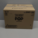 SkinnyPop Popcorn, Original, Whole Grain, Dairy-Free Snack, 0.65oz Bags (30ct), BB01152026