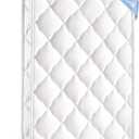 Mini Crib Mattress, 38’’x24’’ Dual Sided with Firm Support and 3" Thick Premium Foam, Hypoallergenic, Comfort, Breathable, Quiet & Odorless, Fits Mini and Portable Travel Cribs, 38"x24"x3" Mini & Portable Crib
