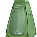 WolfWise Pop Up Changing Tent for Beach, Camping Portable Shower Tents, Outdoor Privacy Bathroom, Change Dressing Clothes Tent Pop Up Instant for Camp, Toilet, 6.2ft/6.6ft/6.9ft High