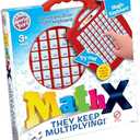 Small World Toys Multiplication Machine, Push Button Multiplication Game Board for Kids 3+, Kindergarten Math Learning & Education Toys, Math Game for Home School Classroom, Gifts for Kids