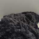 Bean Bag Chair for Adults Kids Without Filling Comfy Fluffy Giant Round Beanbag Lazy Sofa Cover for Reading Chair Floor Chair, 7FT, Dark Grey