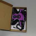 PHOEPET No Pull Dog Harnesses for Small Puppies Reflective Adjustable Front Clip Vest with 2 Metal Leash Attachment Hooks Soft Handle(XS, Purple)