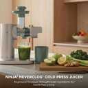 Ninja NeverClog Cold Press Juicer, 24oz Jug, 36oz Pulp, JC151SD