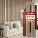 Avana Acoustic Wood Wall Panels  94.4 x 12.6 Inch White Oak Acoustic Panels 2 PCs  Wall Panels For Interior Wall Decor for Homes, Offices, Studios  Pleasing Design Wood Panels For Wall