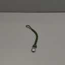 Itzy Ritzy Silicone Pacifier Clip; 100% Food Grade Silicone Pacifier Strap with Clip Keeps Pacifiers, Teethers & Small Toys in Place; Features One-Piece Design & Silicone Cord (Apricot)