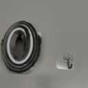 Door Sweep for Bottom of Door, 39.2" L Integrated Design with Brush, Self Adhesive Under Door Draft Stopper for Bottom of Door, Door Seal Dust/Noise/Hot or Cold Air Insulation, White 2" W (1 pack)