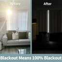 BGment Champagne Blackout Curtains for Bedroom, Full Room Darkening Thermal Insulated Soundproof Rod Pocket Window Curtains Drapes 72 Inch Length, 2 PanelsEach Panel 52 Inch Wide