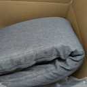 HOMBYS 3 Inch Memory Foam Sofa Topper Pad, 59" L x 27.5" W Couch Topper Cushion with Washable Cover for Sofa, Couch Cover Pad with Non Slip Bottom