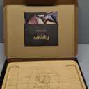 SMIRLY Charcuterie Boards Set, Large Cheese Board Set, Natural Walnut Wood Charcuterie Tray with Accessories - Housewarming Gifts New Home, Wedding & Bridal Shower Gifts for Women, Couples