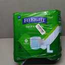 FitRight Adult Diapers, Extra Heavy Absorbency, L (Waist Size 44in-56in), 20 Count, OptiFit Incontinence Briefs for Men and Women, Disposable, Moisture Wicking, Leak Protection,