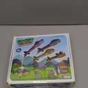 Gizzjoy Dinosaur Toy Rocket Launcher for Kids - Launch Up to 100 Ft, 4 Rockets, Outdoor Outside Toys for Kids, Dinosaur Toys, Birthday Gifts for 3 4 5 6 7 8-12 Year Old Boys Girls