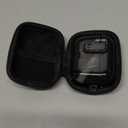 Valkit for Clear Apple Airpods Pro 3 Cases Lock 2025,Soft TPU Transparency Air pods Pro 3 Generation Cases iPods Pro 3 Earbuds Case Keychain for Man Women(Black)