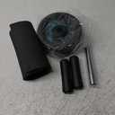 VINSGUIR Ab Roller Wheel, Abs & Core Workout Equipment for Home Gym with Knee Pad Accessories, Abdominal Wheel for Full-body Strength Training (Lake Blue And Black)