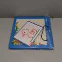 Coogam Magnetic Drawing Board, Large Magnet Doodle Board with Pen and Dot Beads, Color Shape Pattern Art Pad, Montessori Educational Traveling Toy Gift for 3 4 5 6 Years Old Toddlers