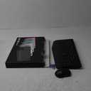 Wireless Keyboard and Mouse Combo - Full-Sized Ergonomic Keyboard with Wrist Rest, Phone Holder, Sleep Mode, Silent 2.4GHz Cordless Keyboard Mouse Combo for Computer, Laptop, PC, Mac, Windows -Trueque (1 PACK, Black)