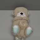 Fisher-Price Baby Toy Soothe 'n Snuggle Otter Portable Plush Sound Machine with Music Lights & Breathing Motion for Newborns 0+ Months