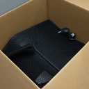 BestOffice Drafting Chair Tall Office Chair Adjustable Swivel Rolling Mesh Height with Lumbar Support Arms Footrest Mid Back for Adults Standing Desk Drafting Stool(Black)