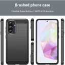 Case for Galaxy A57 Case, for Samsung A 57, Slim Thin Phone Cover TPU Soft Back Cases Anti-Scratch Shockproof Protective Cover for Samsung Galaxy A57 Black