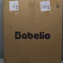 Babelio Baby Gate for Doorways and Stairs, 26''-40'' Auto Close Dog/Puppy Gate, Easy Install, Pressure Mounted, No Drilling, fits for Narrow and Wide Doorways, Safety Gate w/Door for Child and Pets