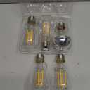 Ascher Vintage LED Edison Bulbs 6W, Equivalent 60W Incandescent, Non-Dimmable, Warm White 2700K, ST58 Antique LED Filament Bulbs with 80+ CRI, E26 Medium Base, Clear Glass, 5-Packs 