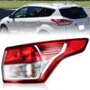 Boine Right Passenger Side Tail Light Compatible With 2013 2014 2015 2016 Ford Escape Rear Light Brake Lamps CJ5Z13404B FO2801229 (Right Passenger Side)