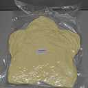 Xiashrk Star Pillow, Decorative Throw Pillows for Bed Couch, 15" Star Shaped Pillow Plush Floor Cushions Room Decor Pillow with Soft Faux Rabbit Fur for Sofa Bedroom Living Room (Goose Yellow)