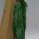 14Pcs Artificial Palm Leaves, 20.4" Outdoor Faux Palm Fronds Fake Tropical Palm Leaves For Palm Sunday Flower Arrangement Wedding Birthday Party Home Spring Summer Decor