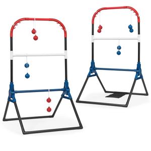 East Point 
Wild Sports Folding Ladderball Set, Lightweight and Portable Outdoor Game, Includes 6 Bolos