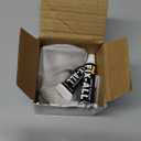 Shower Head Holder All Metal Handheld Shower Wand Bracket Adhesive Shower Wall Mount Holder Brass Shower Spray Holder Brushed Nickel, Drill Free Glue Installation