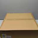 LWYTJO 19.8'' Drum Chandelier for Dining Room Light Fixtures 5-Light White Fabric Chandelier Modern 3-Tier Black Metal Pendant Light Fixture for Kitchen Island Living Room Bedroom Entryway Staircase