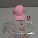 Klever Kits Decorate Your Own Baseball Cap with 7 Sheets Gems Stickers, Art & Crafts Kit for Kids, Fun Creative DIY Toys for Kids Girls